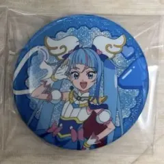 り*ん様 キミとアイドルプリキュア タワレコカフェ グリッター缶バッジ スカイ