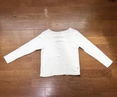 【週末セール】CINEMA CLUB 長袖 Tシャツ ホワイト Mサイズ