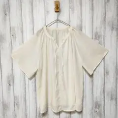 a.v.v　(M)　半袖トップス エリリボン