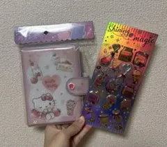 ハローキティ シール帳 シャカシャカシール付き