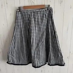 Peyton Place ギンガムチェック フレアスカート Mサイズ