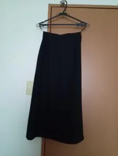 ロングスカート　セレモニーets　黒