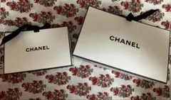CHANEL ギフトボックス 小型 中型 ショッパー ホワイト シャネル
