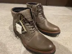 REGALブラウンレザー ハイカットブーツ ジッパー付き