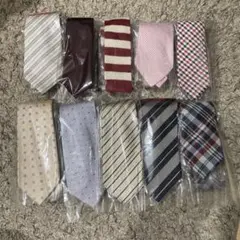 【セット販売】2本追加　ネクタイ12本　ビジネスカジュアル　ニットタイ等