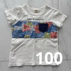 HOT BISCUITS カラフルTシャツ　100