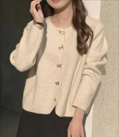 SHEIN レディース ニット カーディガン