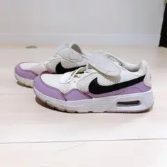 Nike Air MAX 20cmキッズスニーカー パープル紫