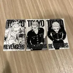 東京リベンジャーズ 三途春千夜 三ツ谷隆 龍宮寺堅 マイキーマート特典ステッカー