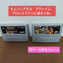 ちょいレアだよ　アクレイム　プロレスファンに送る　２本。