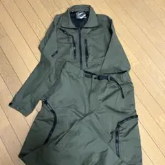 ワークマン 作業着 作業服 セットアップ ストレッチ ダークグリーン