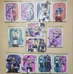 ジョジョの奇妙な冒険 アニメイト　フェア特典　イラストカードコンプリートセット