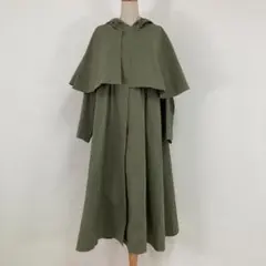a.no.ne.ne. フーディケープコート ロングコート AS KNOW ASのサムネイル