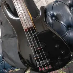 美品】FERNANDES FRB エレキベース ゴールドブラック 新品弦交換済