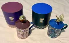 【新品未使用】ANNASUI Francfranc フタ付きマグカップ2点セット