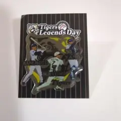 【阪神タイガース】レジェンズデイ 記念ピンバッジ(金本・矢野・真弓）