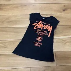 レア　《 stussy 》 キッズ服　110サイズ　ワンピース　半袖のサムネイル