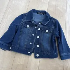 子供用 デニムジャケット　ジージャン　ストレッチ