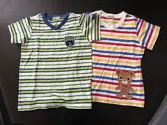 ミキハウス DOUBLE.B Tシャツ 110サイズ 2枚セット