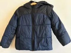 子供服 ダウン 黒 110 ブラック アウター 男の子