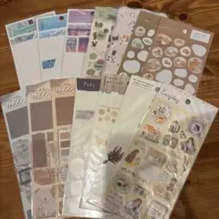 使いかけシール　14点まとめ売り