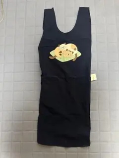 k*2様 猫の刺繍入り黒エプロン