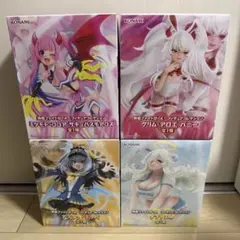 麻雀ファイトガール　フィギュア　4点