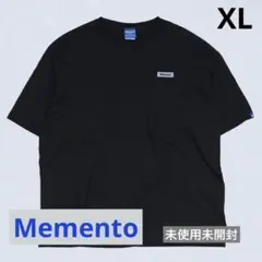 Memento Rubber tag tee ブラック
