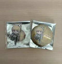 進撃の巨人 アルミン・アルレルト アクリルスタンド、缶バッジセット