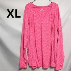 ★90 Degree by Reflex★ピンク トップス XL程度 海外