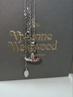 ヴィヴィアンウエストウッド ピンクオーブネックレス★