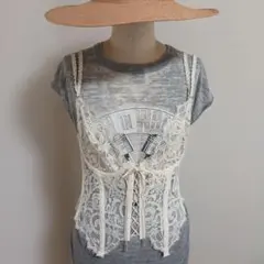 ☆希少☆us.vintage レースコルセットのサムネイル