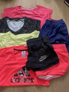 トレーニングウェア、ランニングウェア　セット