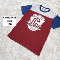 【CONVERSE/コンバース】キッズ/半袖Tシャツ/150/レッド ブルー/綿のサムネイル