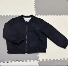 SHEIN ベビー MA1 ブラック ジャケットブルゾン 18-24M アウター