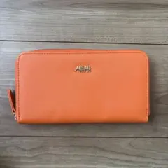 AHKAH オレンジ ファスナー式