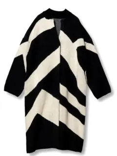 【未使用品】osmosis ブロッキングニットカーディガン