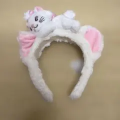 マリーちゃんカチューシャ⭐︎香港ディズニーランド⭐︎美品