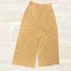 ZARA ザラ ワイドパンツ ベージュ XS レディース ハイウエスト