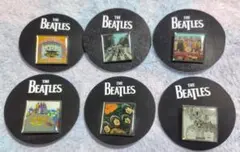 ビートルズ ピンズ カプセル 20種フルコンプ アーティストのアルバムジャケットやロゴをデザインしたピンズ
