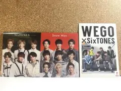 SixTONES SnowMan セブンファイルWEGOポストカード セット