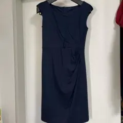 PINKY & ノースリーブワンピース 38 ネイビー