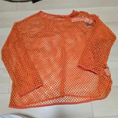 大きいサイズ メッシュトップスのサムネイル