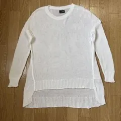 Cheap Monday ホワイト メッシュニット 長袖のサムネイル