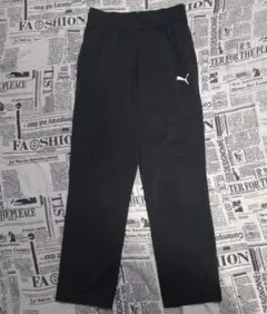 PUMA ブラックジャージ 150 トレーニング エクササイズ