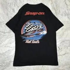 Snap-on スナップオン Tシャツ 企業T 黒 バックプリント L 古着