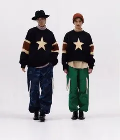 新品⭐︎アンバーグリーム/AMBERGLEAM /迷彩工裝褲