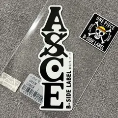 ワンピースステッカーB-SIDE LABEL ASCEロゴ