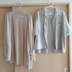 ロングニットカーディガン