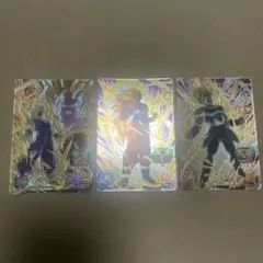 UGM5-CP 3枚セット　孫悟空　孫悟飯:少年期　バーダック